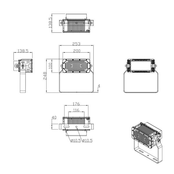 Hohe Qualität 80W LED Marine Beleuchtung für Marine 