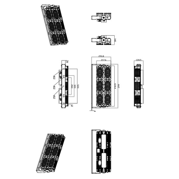 Hohe Qualität 420W LED Marine Beleuchtung für Marine AmpelLX-FL06-2 